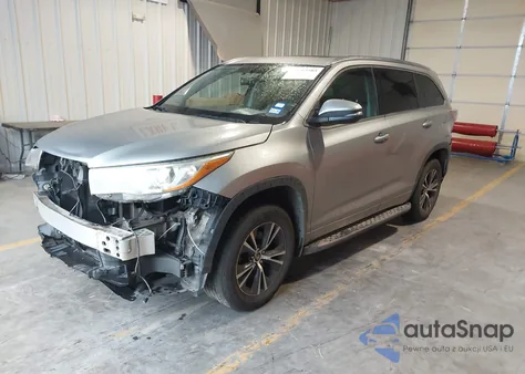 2016 Toyota Highlander Xle V6 z USA, uszkodzony, nr VIN 5TDKKRFH4GS143724
